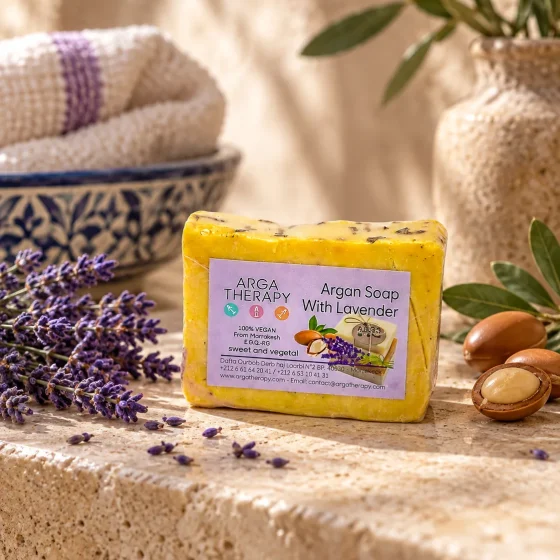 Sabun argan dengan lavender
