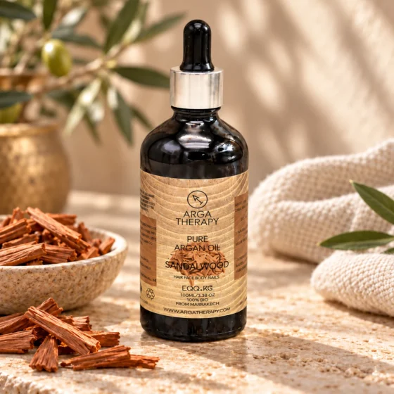 Argan oil with sandalwood